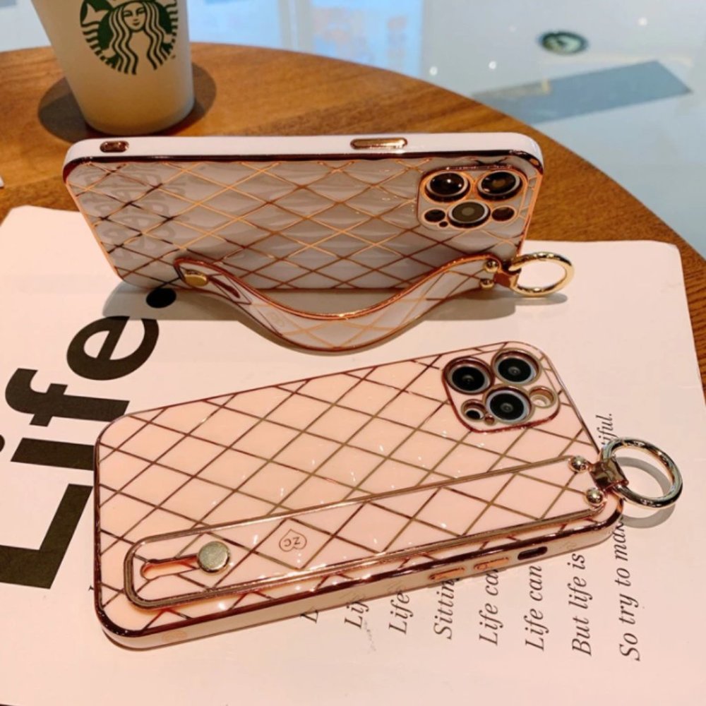 NEW iPhone 14/Pro/Max Wrist Band Electroplate Soft iPhone case - Picture 7 of 7